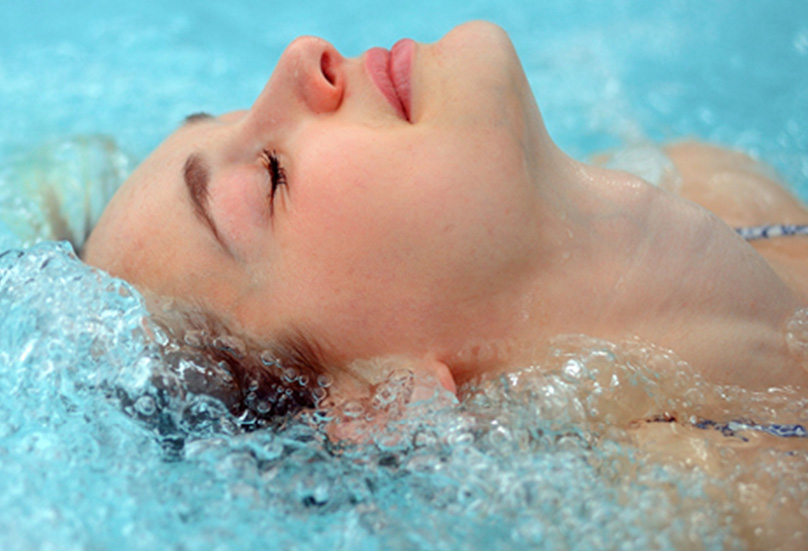 Imagebild Whirlpool in des Limes Therme in Bad Gögging